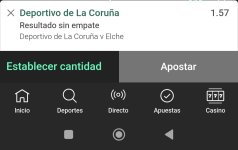 Captura de cuota