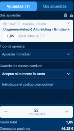 Captura de cuota
