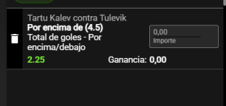 Captura de cuota