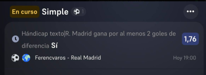 Captura de cuota