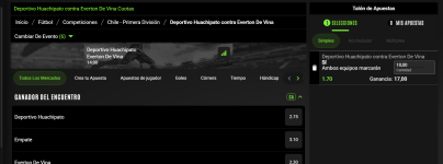 Captura de cuota