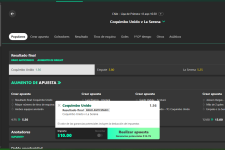 Captura de cuota