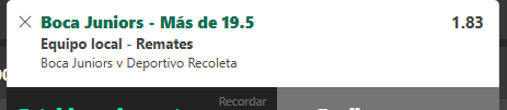 Captura de cuota