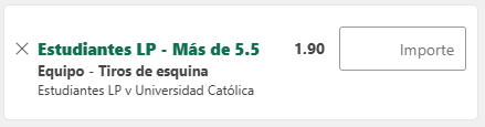Captura de cuota