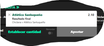 Captura de cuota