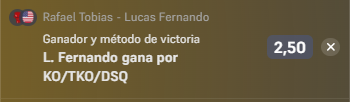 Captura de cuota
