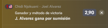 Captura de cuota