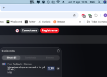 Captura de cuota