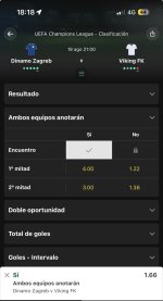 Captura de cuota
