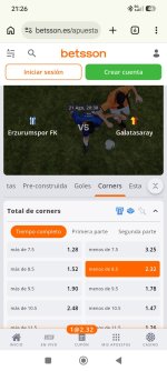 Captura de cuota