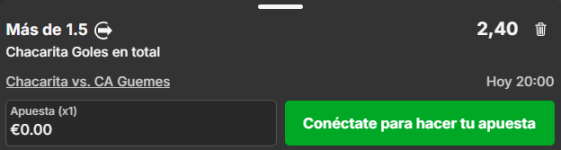 Captura de cuota