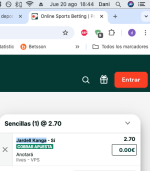 Captura de cuota