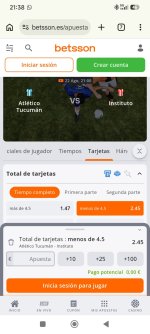 Captura de cuota