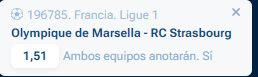 Captura de cuota