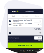 Captura de cuota