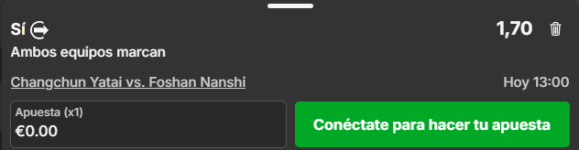 Captura de cuota