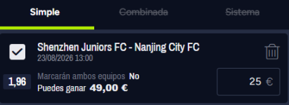 Captura de cuota