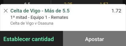 Captura de cuota