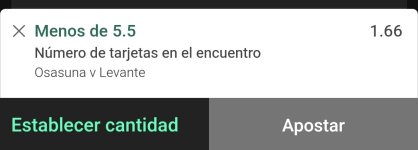 Captura de cuota