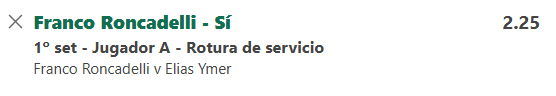 Captura de cuota
