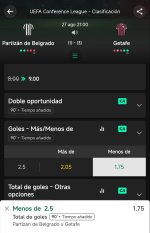Captura de cuota