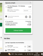 Captura de cuota