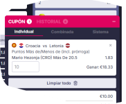 Captura de cuota