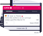 Captura de cuota