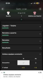 Captura de cuota