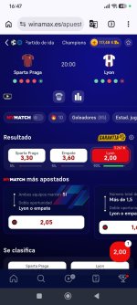 Captura de cuota