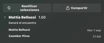 Captura de cuota