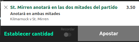 Captura de cuota