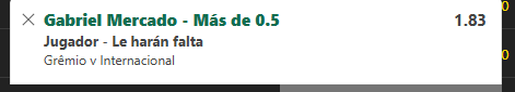 Captura de cuota