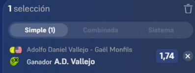 Captura de cuota