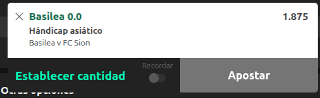 Captura de cuota