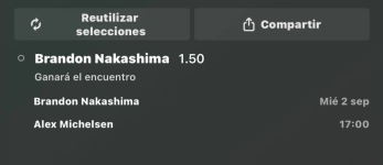 Captura de cuota