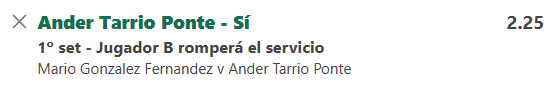 Captura de cuota