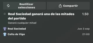 Captura de cuota