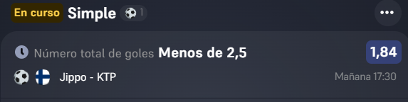 Captura de cuota