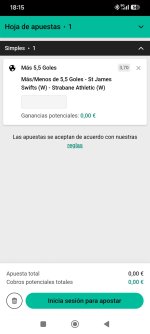 Captura de cuota