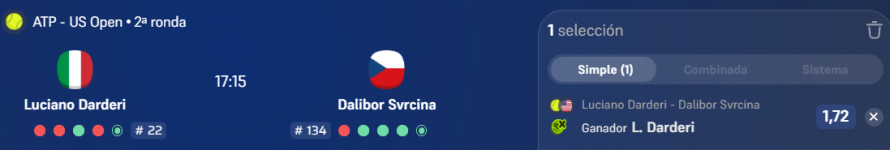 Captura de cuota