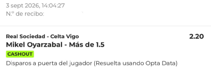 Captura de cuota