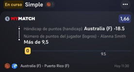 Captura de cuota