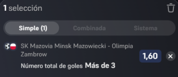 Captura de cuota