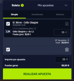 Captura de cuota