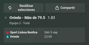 Captura de cuota