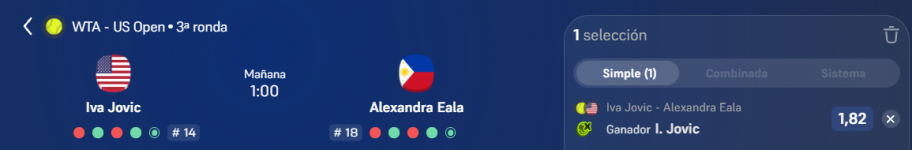 Captura de cuota