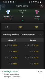 Captura de cuota