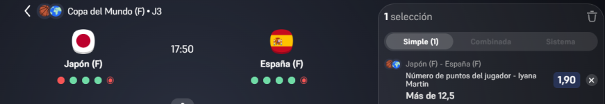 Captura de cuota