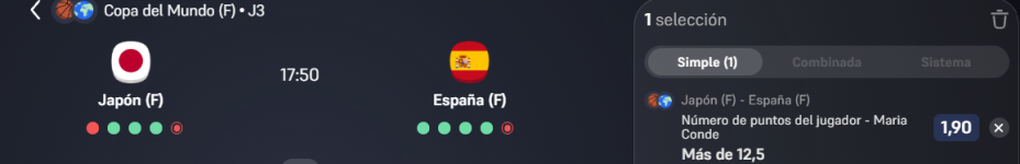 Captura de cuota